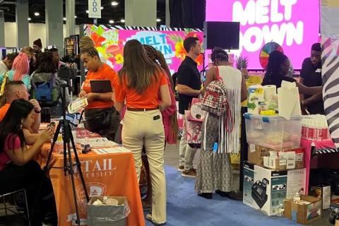 美国美容美发展览会展会现场图片