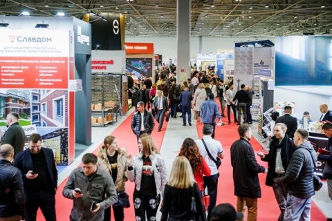 俄罗斯莫斯科建材展展会现场图片