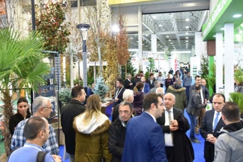 土耳其伊斯坦布尔花卉园艺展览会展会现场图片