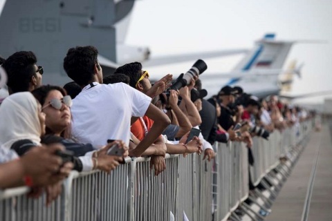 巴林国际航空展展会现场图片