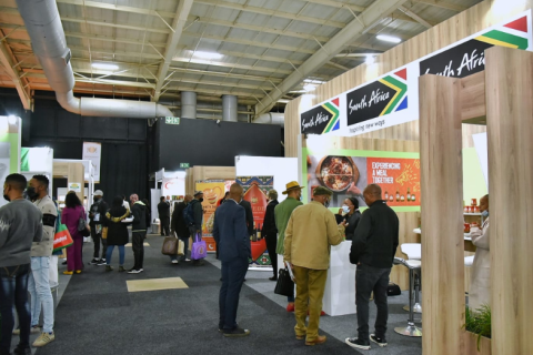 南非约翰内斯堡贸易展览会展会现场图片