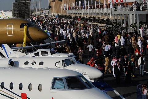 巴林国际航空展展会现场图片