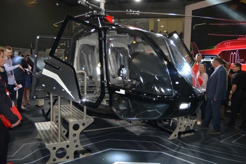 俄罗斯莫斯科直升机展览会展会现场图片