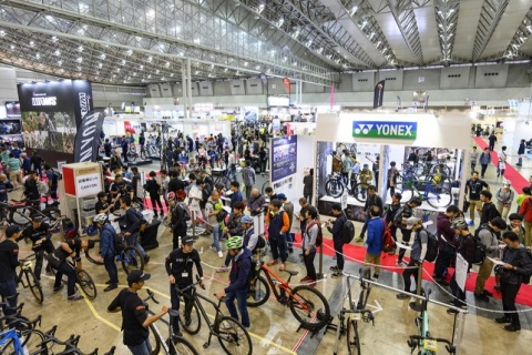 日本东京自行车展览会展会现场图片