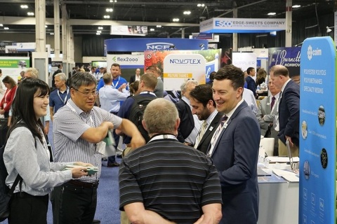 美国诺维聚氨酯发泡材料展览会展会现场图片