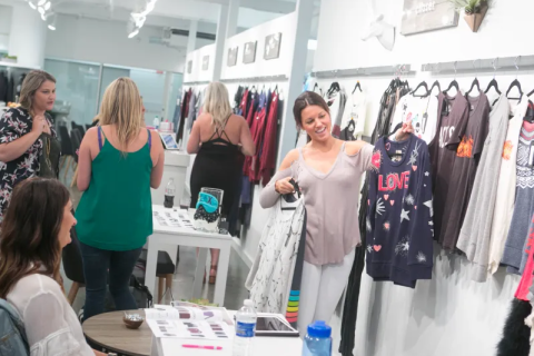 美国亚特兰大服装展览会展会现场图片