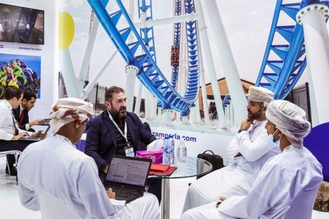 中东迪拜主题公园景观展览会展会现场图片