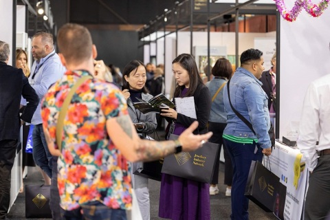 澳洲澳大利亚珠宝钟表展览会展会现场图片