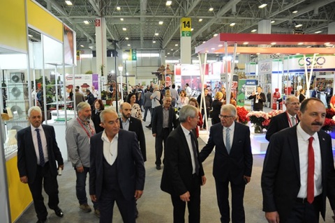 土耳其伊斯坦布尔花卉园艺展览会展会现场图片