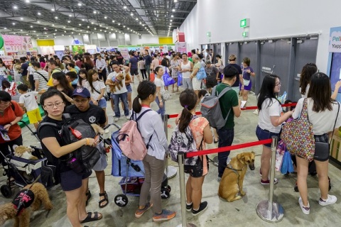 新加坡宠物用品展览会展会现场图片