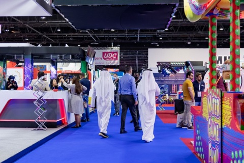 中东迪拜主题公园景观展览会展会现场图片