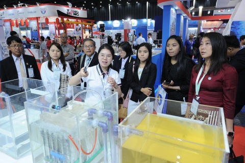 泰国曼谷电力电子电器产品展展会现场图片