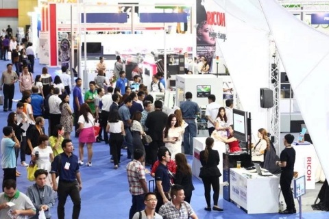 泰国曼谷广告及印刷设备展览会展会现场图片