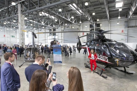 俄罗斯莫斯科直升机展览会展会现场图片