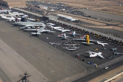 巴林国际航空展展会现场图片