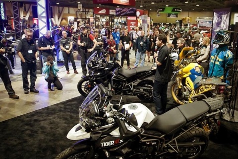 英国伦敦摩托车展览会展会现场图片