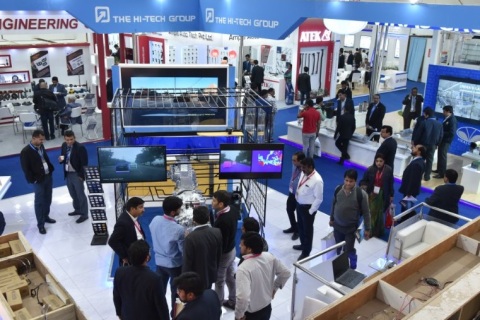 印度新德里汽车配件展-印度新能源电动车展展会现场图片