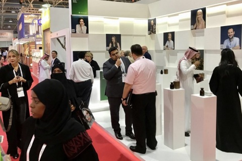 沙特利雅得美容美发展览会展会现场图片