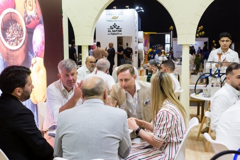 中东迪拜水烟展览会展会现场图片