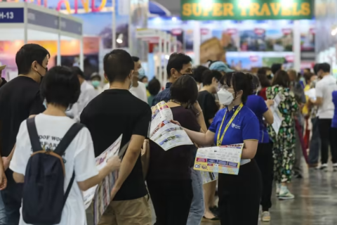 新加坡国际高端旅游展展会现场图片