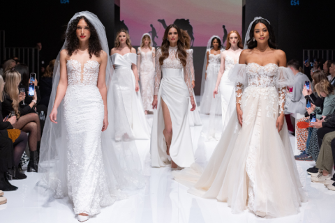 英国伦敦婚纱礼服设计展览会展会现场图片