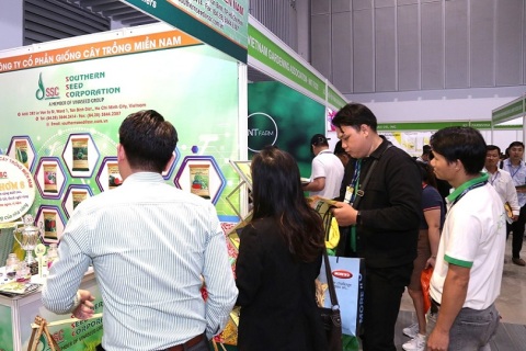 越南果蔬及花卉园艺展览会展会现场图片