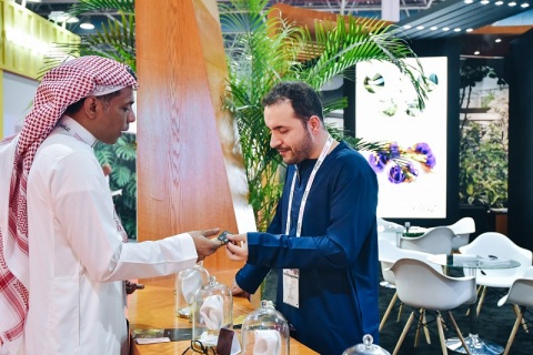 沙特利雅得美容美发展览会展会现场图片