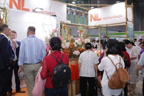 越南果蔬及花卉园艺展览会展会现场图片