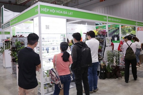 越南果蔬及花卉园艺展览会展会现场图片