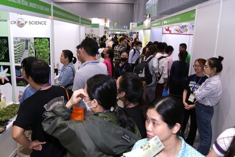 越南果蔬及花卉园艺展览会展会现场图片