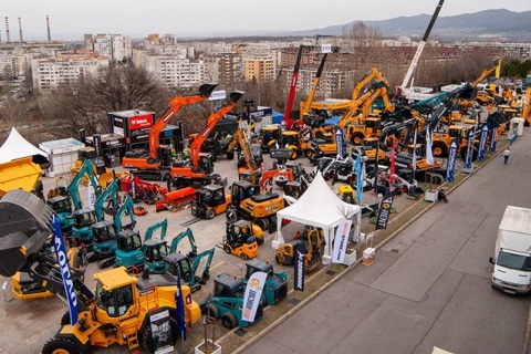 保加利亚工程机械展展会现场图片