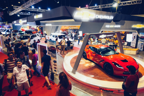 菲律宾马尼拉汽车、摩托车、卡车展览会展会现场图片