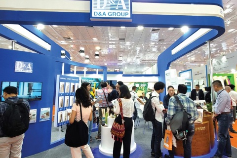 印度金奈皮革及鞋展览会展会现场图片