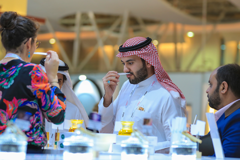 沙特利雅得美容美发展览会展会现场图片