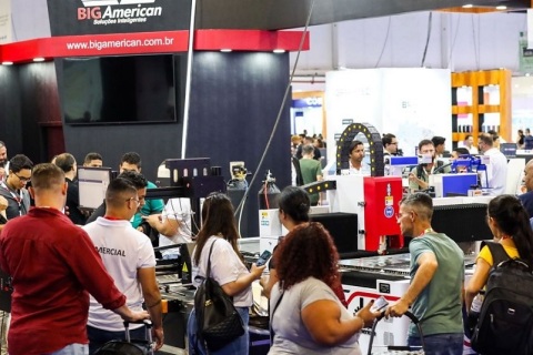 巴西圣保罗广告标识展览会展会现场图片