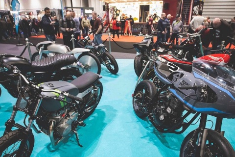 英国伦敦摩托车展览会展会现场图片