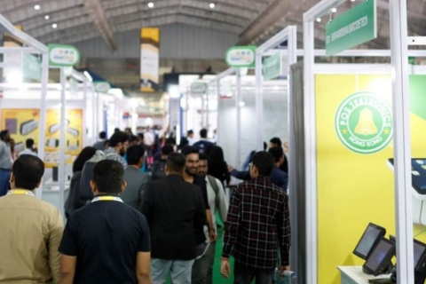 印度智能卡展览会展会现场图片