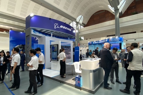 越南国际航空展展会现场图片