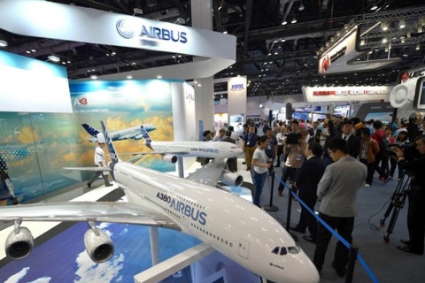 越南国际航空展展会现场图片