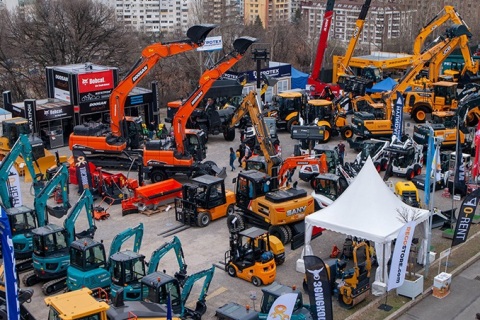 保加利亚工程机械展展会现场图片