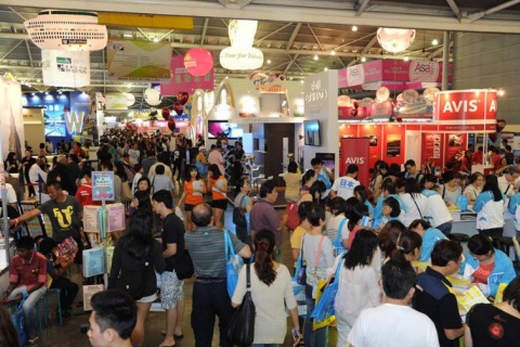 新加坡国际高端旅游展展会现场图片