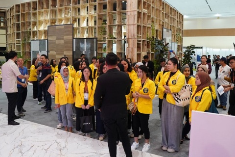 印尼雅加达建筑建材展览会展会现场图片