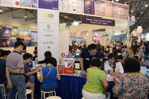 新加坡国际高端旅游展展会现场图片