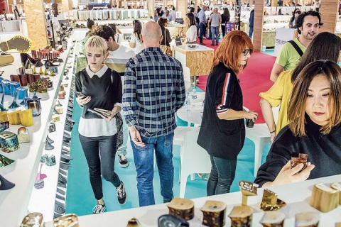 西班牙皮革皮具鞋展览会展会现场图片