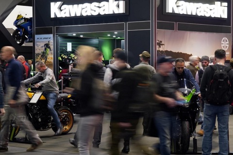 英国伦敦摩托车展览会展会现场图片