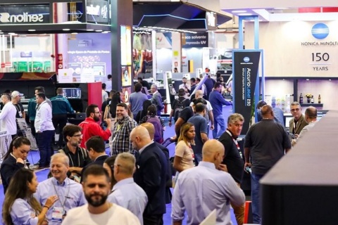 巴西圣保罗广告标识展览会展会现场图片