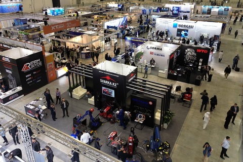 哈萨克斯坦工业展览会展会现场图片