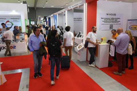 意大利博洛尼亚建筑展览会展会现场图片