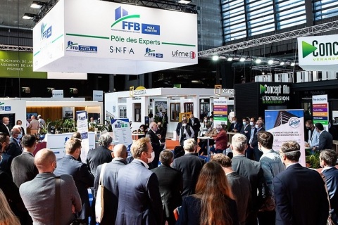 法国巴黎门窗遮阳展览会展会现场图片