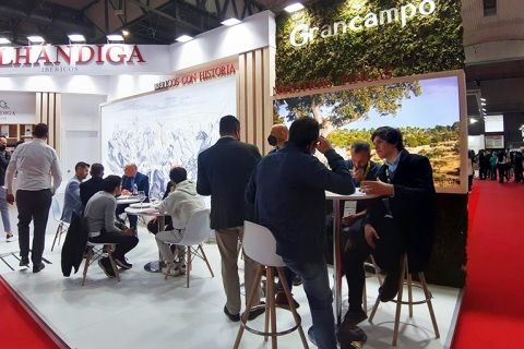 西班牙马德里肉类产品火腿展览会展会现场图片